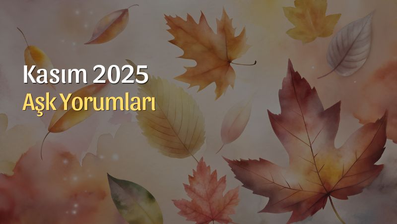 Kasım 2025 Aylık Aşk Yorumları: Derinlikten Geçen Aşkın Ayı