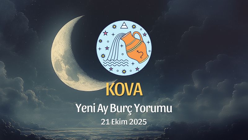 Kova Burcu: Yeni Ay Yorumu - 21 Ekim 2025