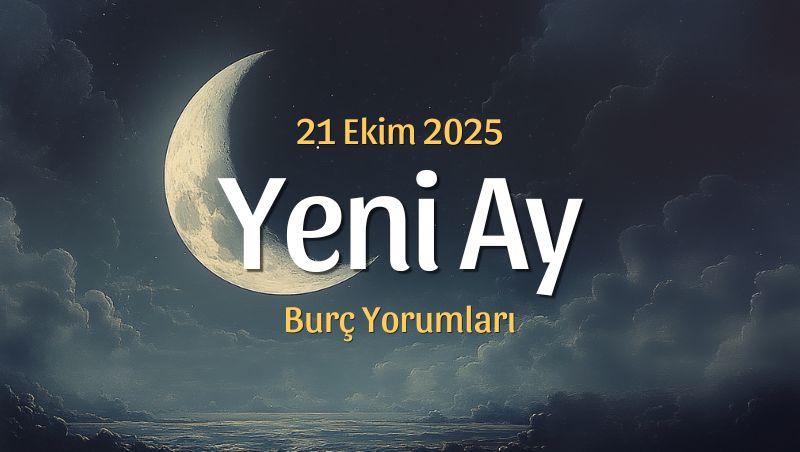 Terazi Burcunda Yeni Ay Burç Yorumları – 21 Ekim 2025