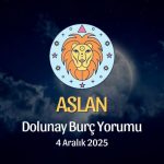 Aslan Burcu: Dolunay Yorumu 4 Aralık 2025
