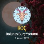Koç Burcu: Dolunay Yorumu 5 Kasım 2025