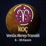 Koç Burcu: Venüs Akrep Transiti Burç Yorumu - 6 Kasım 2025