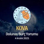Kova Burcu: Dolunay Yorumu 4 Aralık 2025