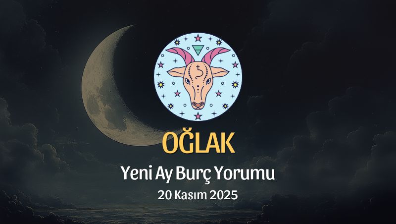 Oğlak Burcu: Yeni Ay Burç Yorumu, 20 Kasım 2025