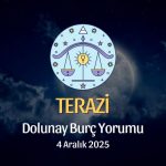 Terazi Burcu: Dolunay Yorumu 4 Aralık 2025