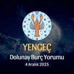 Yengeç Burcu: Dolunay Yorumu 4 Aralık 2025
