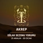 Akrep Burcu: 2025 Oğlak Sezonu Yorumu