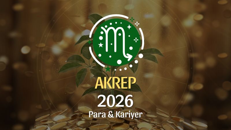Akrep Burcu: 2026 Para & Kariyer Yorumu