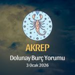 Akrep Burcu: Dolunay Yorumu - 3 Ocak 2026