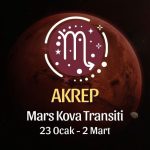 Akrep Burcu: Mars Kova Transiti Burç Yorumları - 23 Ocak 2026