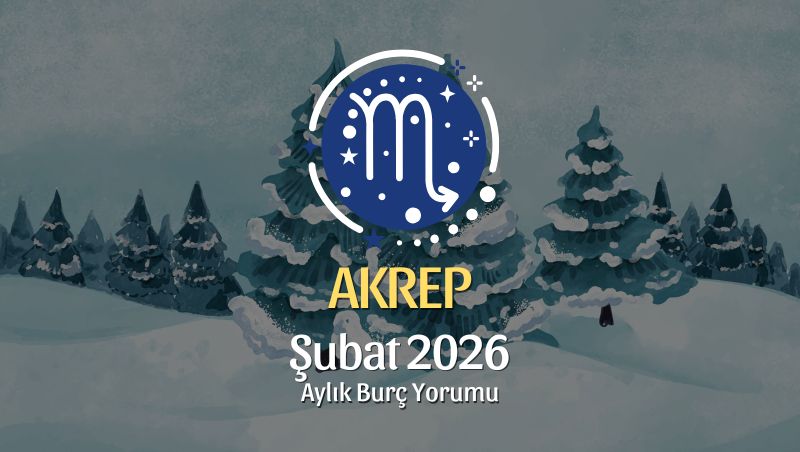 Akrep Burcu Şubat 2026 Aylık Yorum