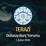 Terazi Burcu: Dolunay Yorumu 1 Şubat 2026