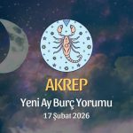 Akrep Burcu: Yeni Ay Yorumu, 17 Şubat 2026