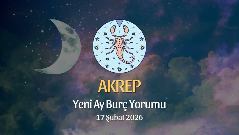 Akrep Burcu: Yeni Ay Yorumu, 17 Şubat 2026