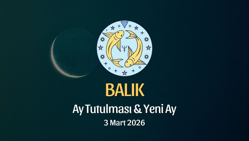 Balık Burcu: Ay Tutulması ve Yeni Ay Yorumu - 3 Mart 2026