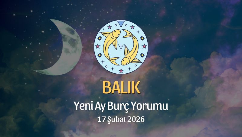 Balık Burcu: Yeni Ay Yorumu, 17 Şubat 2026