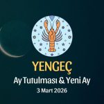 Yengeç Burcu: Ay Tutulması ve Yeni Ay Yorumu - 3 Mart 2026