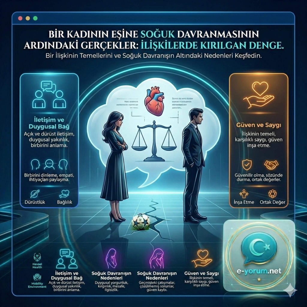 Bir Kadının Eşine Soğuk Davranmasının Ardındaki Gerçekler: İlişkilerde Kırılgan Denge