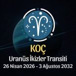 Koç Burcu: Uranüs İkizler Transiti Yorumu - 26 Nisan 2026