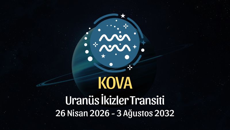 Kova Burcu: Uranüs İkizler Transiti Yorumu - 26 Nisan 2026