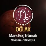 Oğlak Burcu: Mars Koç Transiti Yorumu, 9 Nisan - 18 Mayıs