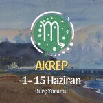 Akrep Burcu: 1- 15 Haziran Burç Yorumu