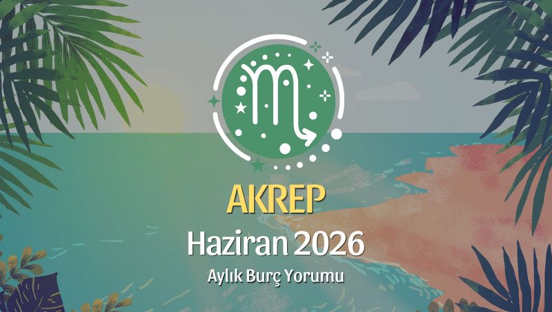 Akrep Burcu Haziran 2026 Aylık Yorum