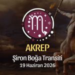 Akrep Burcu: Şiron Boğa Transiti Burç Yorumları - 19 Haziran 2026