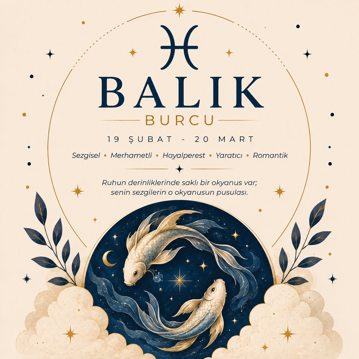 Balık Burcu: Övgüyü Hak Eden Özellikleri
