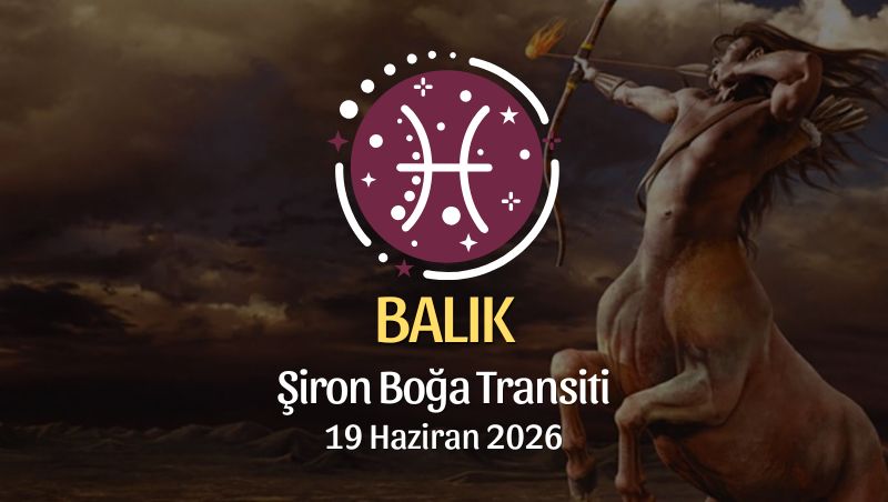Balık Burcu: Şiron Boğa Transiti Burç Yorumları - 19 Haziran 2026