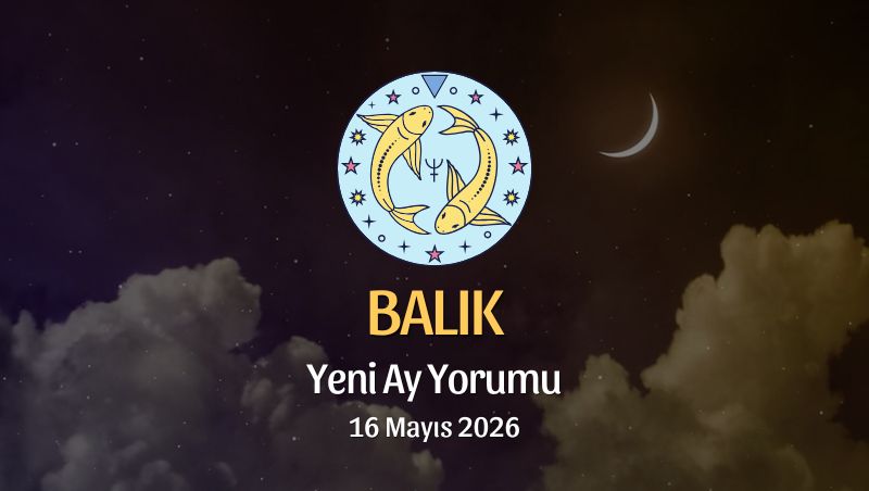Balık Burcu: Yeni Ay Yorumu,16 Mayıs 2026