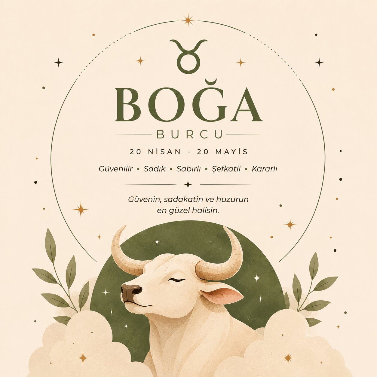 Boğa Burcu: Övgüyü Hak Eden Özellikleri