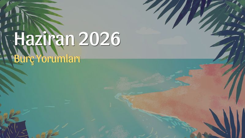 Haziran 2026 Aylık Burç Yorumları