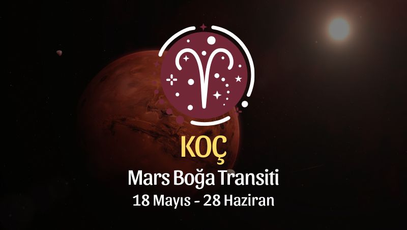 Koç Burcu: Mars Boğa Transti Yorumu - 18 Mayıs 2026
