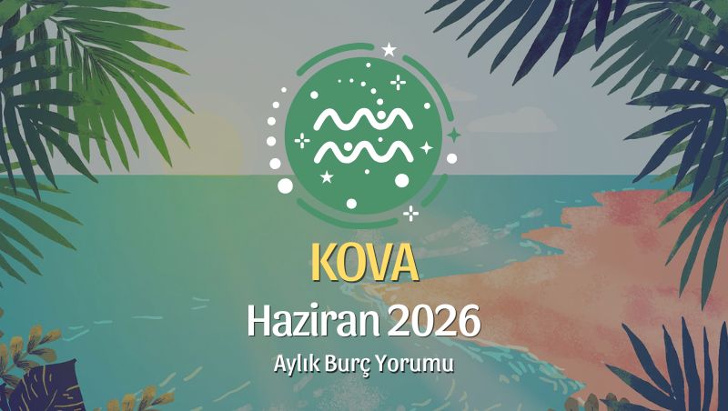 Kova Burcu Haziran 2026 Aylık Yorum
