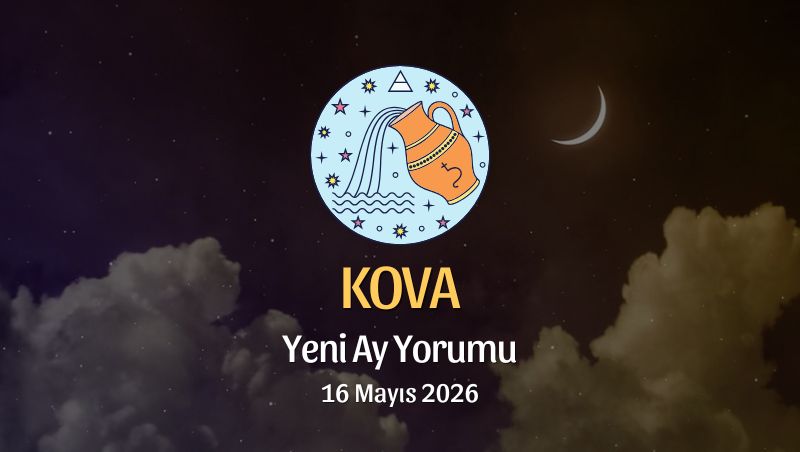 Kova Burcu: Yeni Ay Yorumu,16 Mayıs 2026