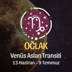 Oğlak Burcu: Venüs Aslan Transiti Yorumu - 13 Haziran 2026