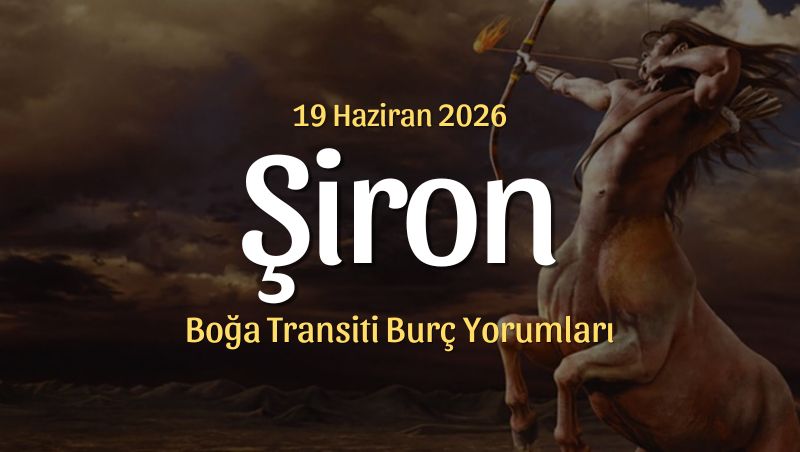 Şiron Boğa Transiti Burç Yorumları, 19 Haziran 2026