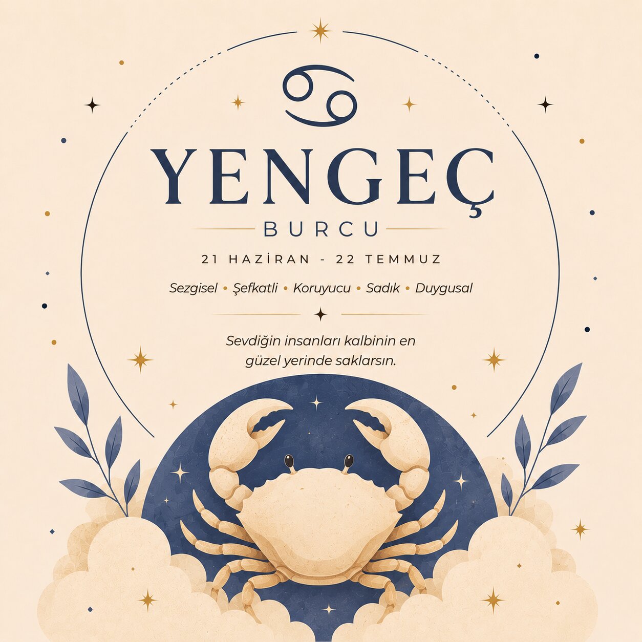 Yengeç Burcu: Övgüyü Hak Eden Özellikleri