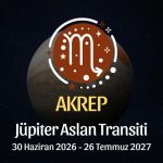 Akrep Burcu: Jüpiter Aslan Transiti Yorumu - 30 Haziran 2026