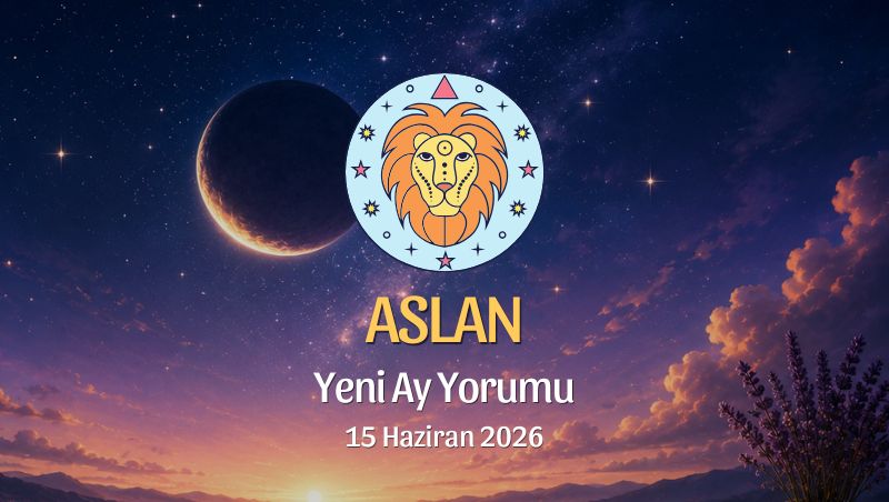 Aslan Burcu: Yeni Ay Yorumu - 15 Haziran 2026
