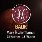 Balık Burcu: Mars İkizler Transiti Burç Yorumu - 28 Haziran 2026