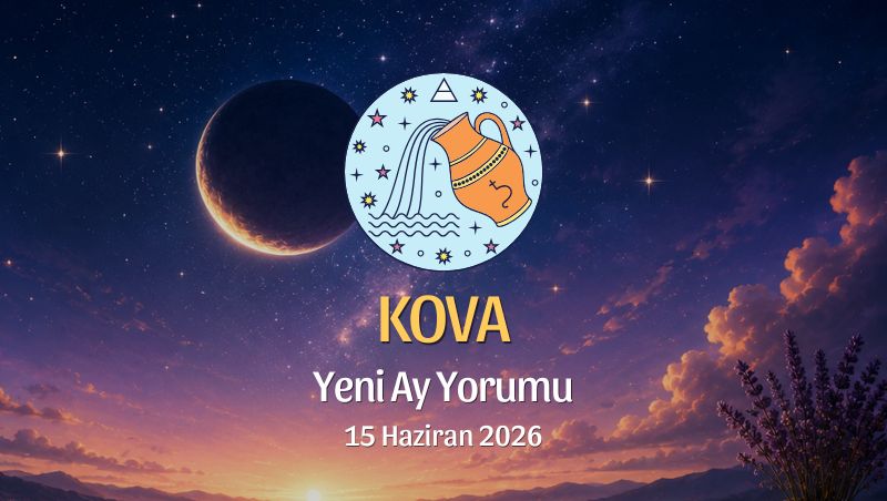 Kova Burcu: Yeni Ay Yorumu - 15 Haziran 2026
