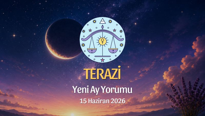 Terazi Burcu: Yeni Ay Yorumu - 15 Haziran 2026
