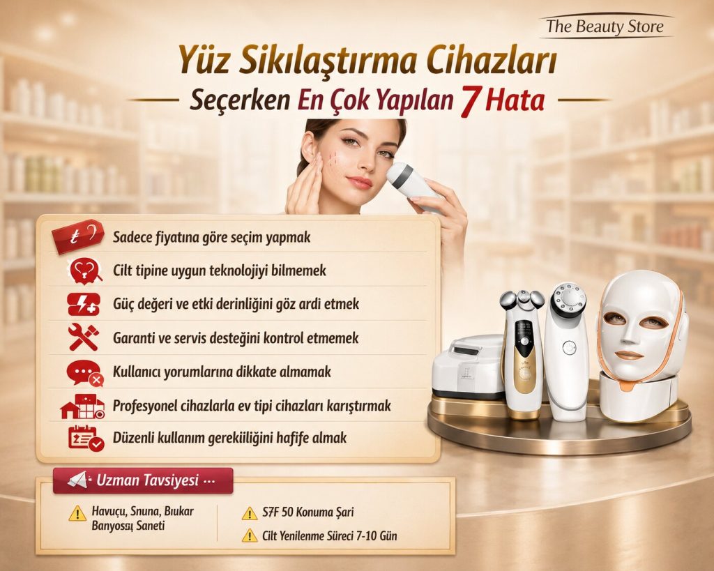 Yüz Sıkılaştırma Cihazı Seçerken En Çok Yapılan 7 Hata