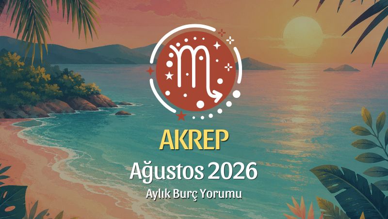 Akrep Burcu Ağustos 2026 Aylık Yorum