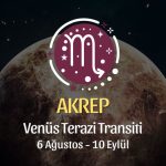 Akrep Burcu: Venüs Terazi Transiti Yorumu - 6 Ağustos 2026