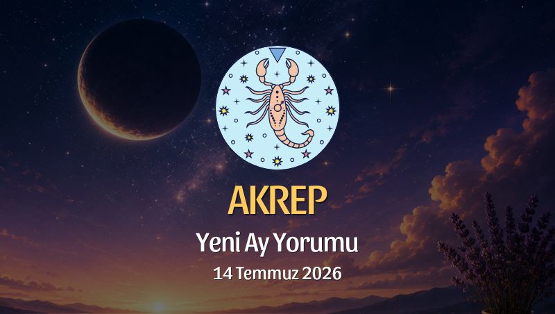 Akrep Burcu: Yeni Ay Yorumu - 14 Temmuz 2026