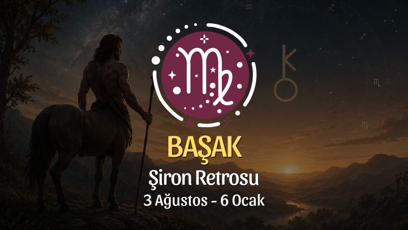 Başak Burcu: Şiron Retrosu Burç Yorumu, 3 Ağustos - 6 Ocak