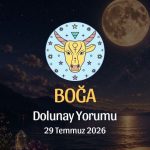 Boğa Burcu: Dolunay Yorumu, 29 Temmuz 2026
